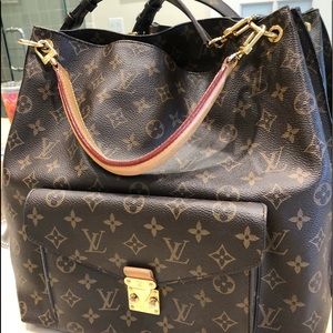 Louis Vuitton hobo bag.